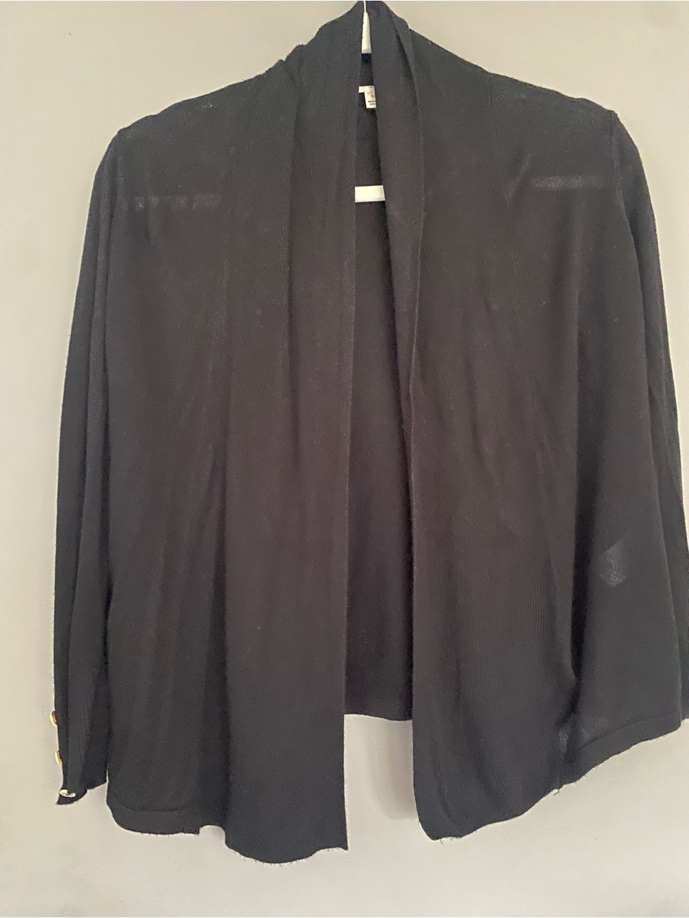 Cyrus Black Open-Front Women's Cardigan